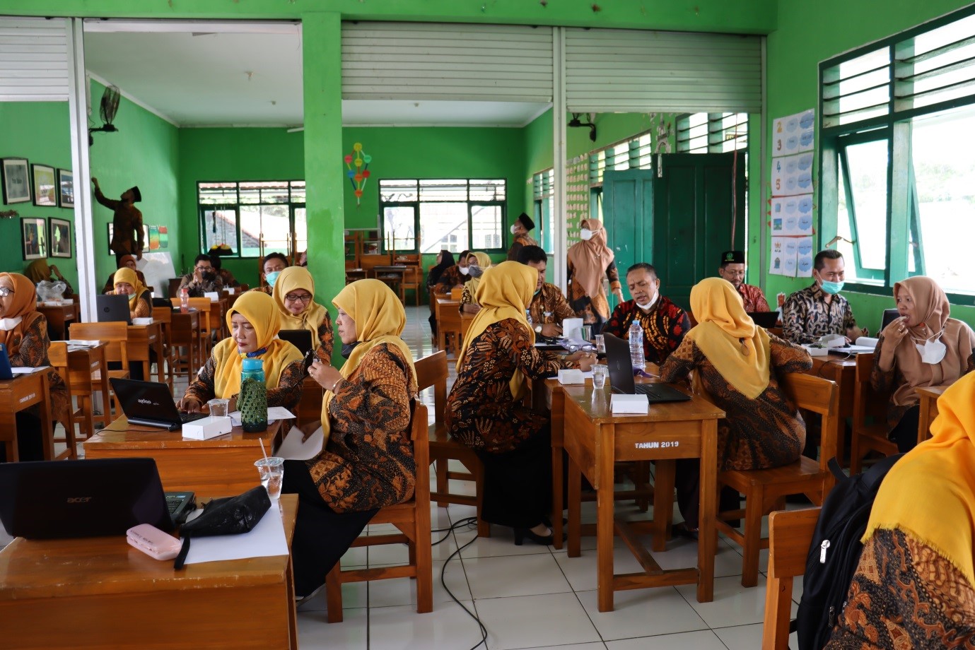 Gandeng HPAI, Pendidik MTsN 1 Pasuruan Ikuti Penyusunan RPP Berintegrasi Adiwiyata