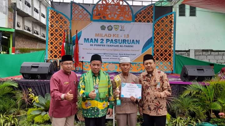 Sani Ahmadin Siswa MTsN 1 Pasuruan Sabet Juara 1 Lomba Penulisan Artikel Tingkat Jatim-Bali
