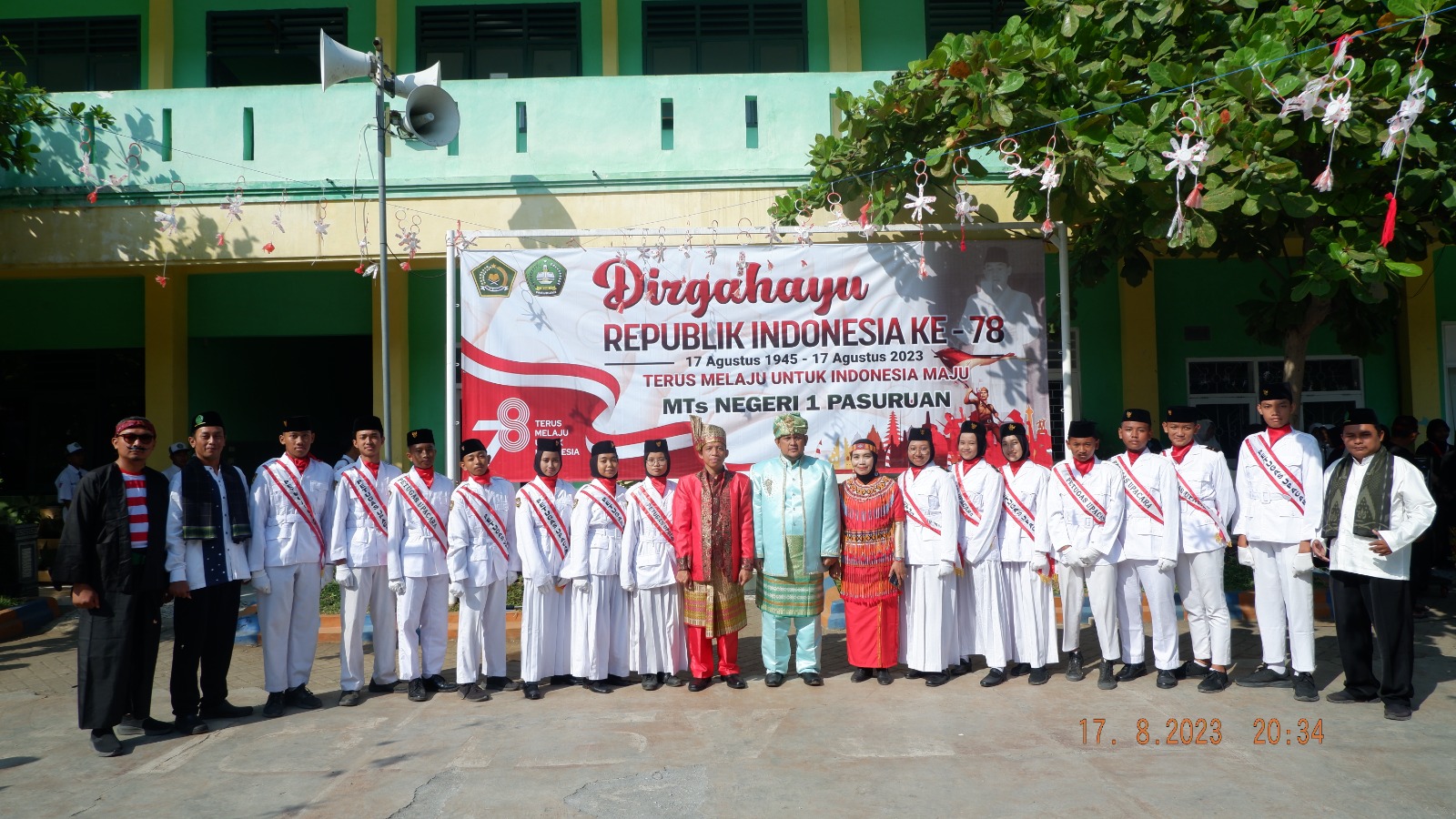 Pernak-pernik MTsN 1 Pasuruan Memperingati HUT RI Ke -78