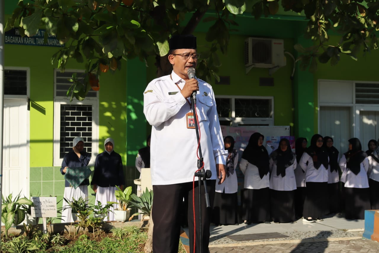 Buka MATSAMA MTsN 1 Pasuruan 2024/2025, Kamad Enam Hal Penting Dalam Menuntut Ilmu